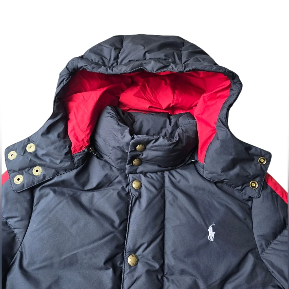 NEW Polo Ralph Lauren Hooded Duck Down Insulated Puffer Coat